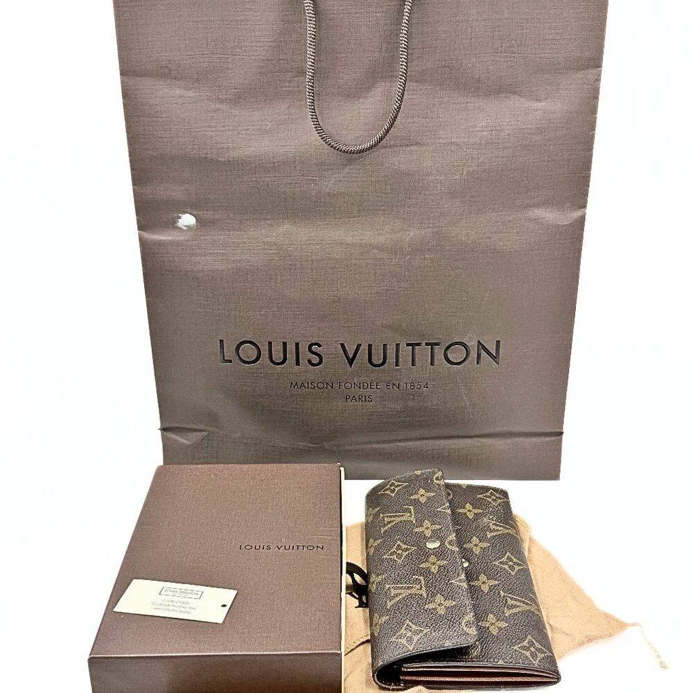 Vintage Louis Vuitton Monogram Porte Tresor International Wallet
